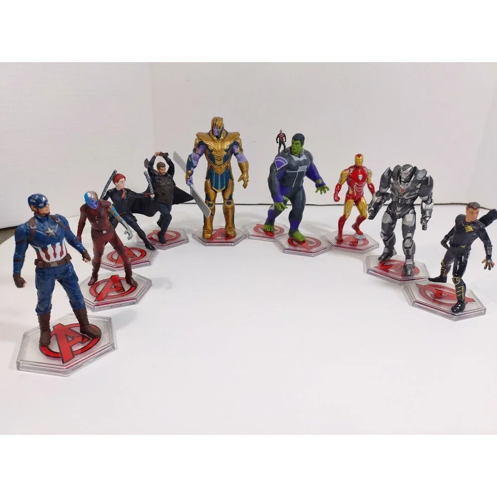 Disney Marvel Avengers Endgame Figures Lot Of 9